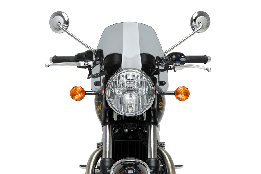 TRIUMPH BONNEVILLE T 120 BLACK [2025] – Vindavviser forlenget – kraftig tonet