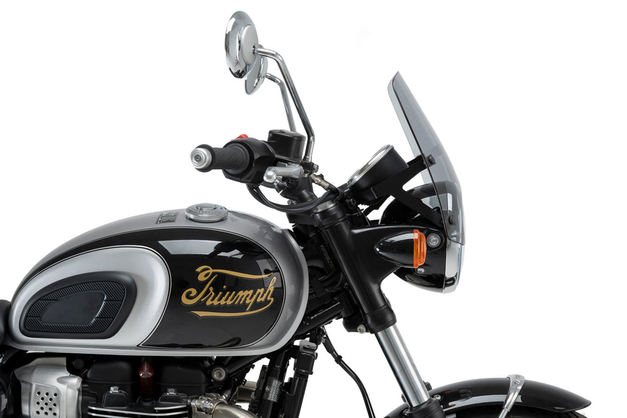 TRIUMPH BONNEVILLE T 120 BLACK [2025] – Bakhjulsdeksler – Matt svart