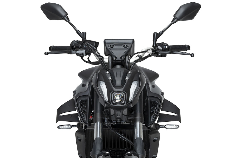 YAMAHA MT-07 PURE [2024] - D12 Spoiler | Matt svart | PUIG 22459J