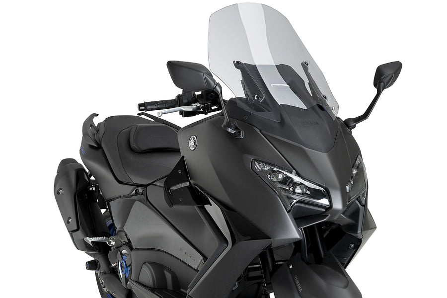 YAMAHA T-MAX 560 TECH MAX [2025] - D12 Spoiler | Svart | PUIG 22606N