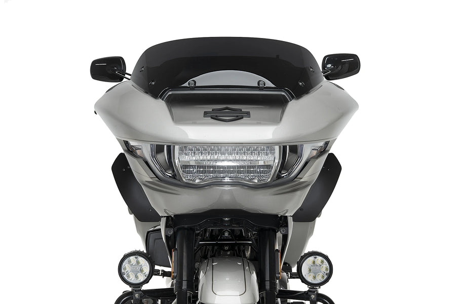 HARLEY-DAVIDSON ROAD GLIDE - Untere Deflektoren | Mattschwarz | PUIG 22671J