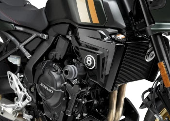 SUZUKI GSX-8TT [2025] – Adapter fotstøtte gummipute “Rider” – Svart