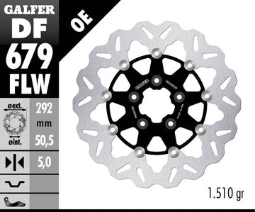 Harley-Davidson XL 883 Sportster [1986, 1988-1991, 1993-1995, 1998] - bremseskive - bilde 2