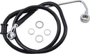 harley davidson fxsb [DRAG SPECIALTIES] - Forlenget bremselinje i rustfritt stål-2