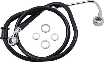 harley davidson fxsb [DRAG SPECIALTIES] - Forlenget bremselinje i rustfritt stål - 0