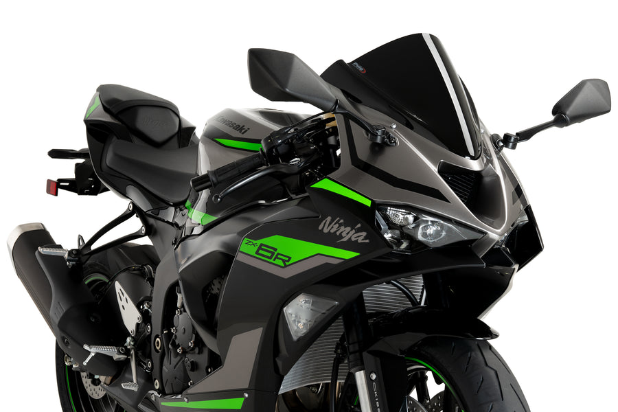 KAWASAKI ZX-6R NINJA [2025] – Z-Racing-skjerm – sterkt tonet