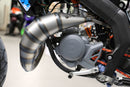 Aprilia RX 50 2T D50B1 [2006–] - Auspuff 70cc blau schwarz