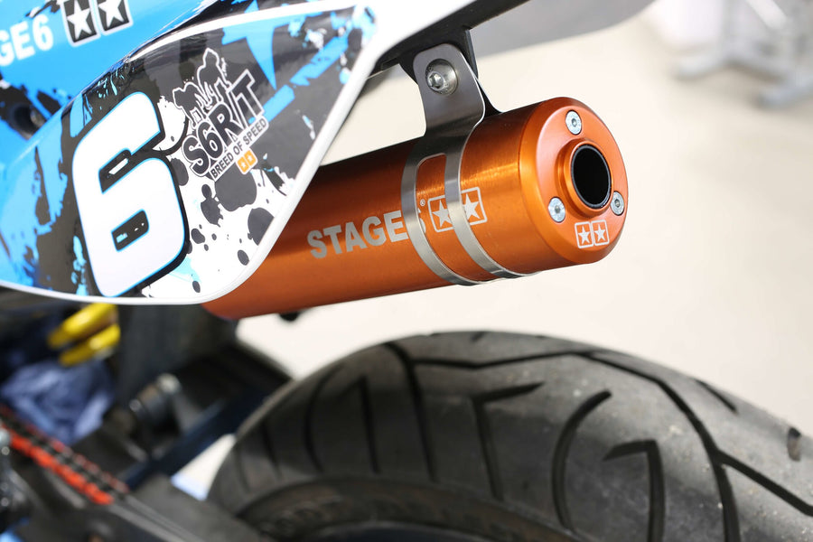 Gilera RCR Enduro 50 2T D50B0 [2011–] - Auspuff 70cc CNC orange