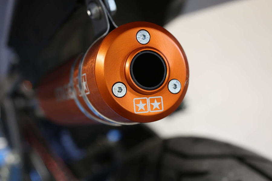 Gilera RCR Enduro 50 2T D50B0 [2011–] - Auspuff 70cc CNC orange