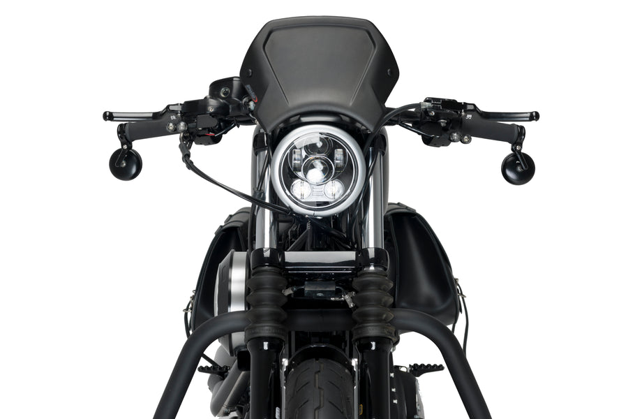 HARLEY DAVIDSON SPORTSTER 883 IRON XL 883 N [2012] – ALU frontplate – sølv