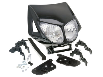 Aprilia RX Enduro 50 2T D50B0 [2007–] - Frontlysmaske dobbel optikk