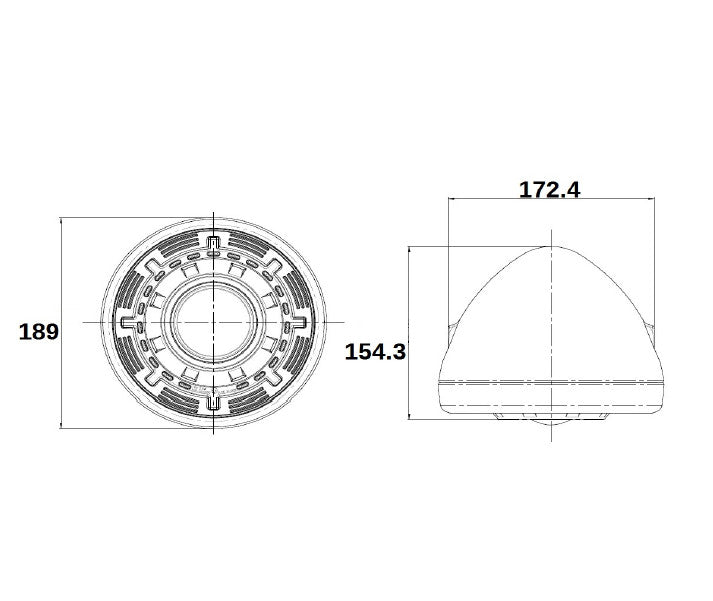 Ducati Monster 750 – Angel Eye Headlight Black