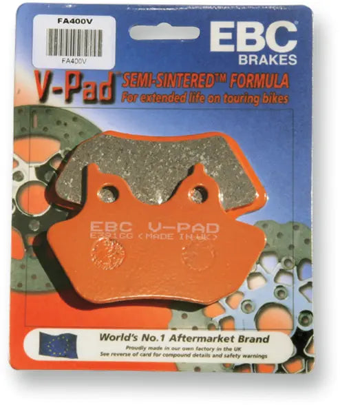 DUCATI MONSTER 696 ABS 20th Anniversary [EBC] – Halbgesinterte „V“-Bremsbeläge vorne