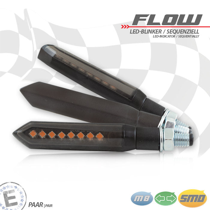 Kawasaki Z 650 – FLOW kjørelys LED-indikatorpar