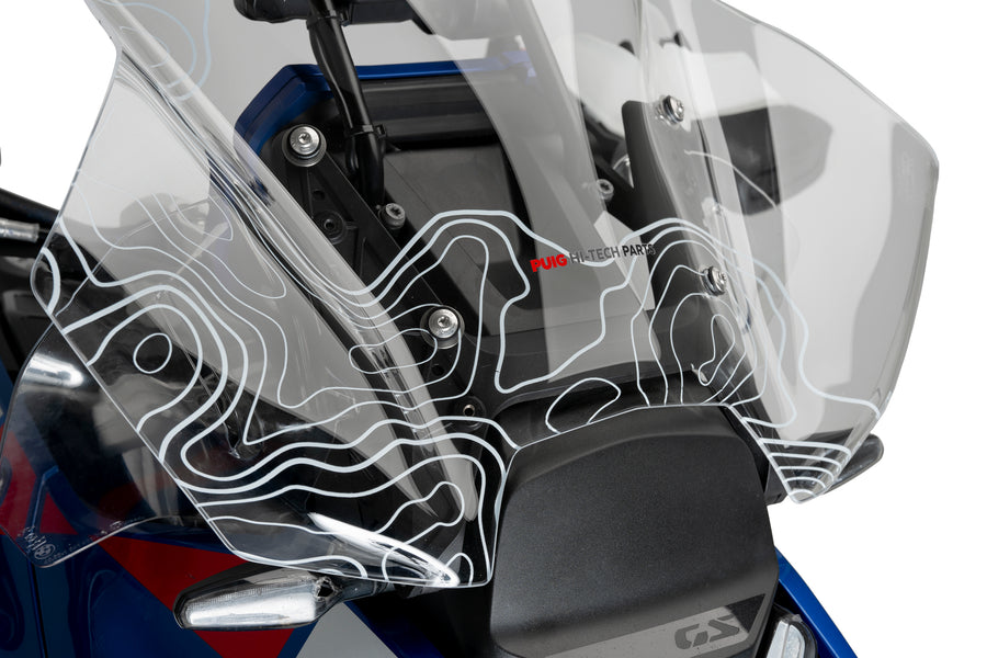 BMW R 1300 GS TROPHY [2025] – Touring Screen Plus – Gjennomsiktig