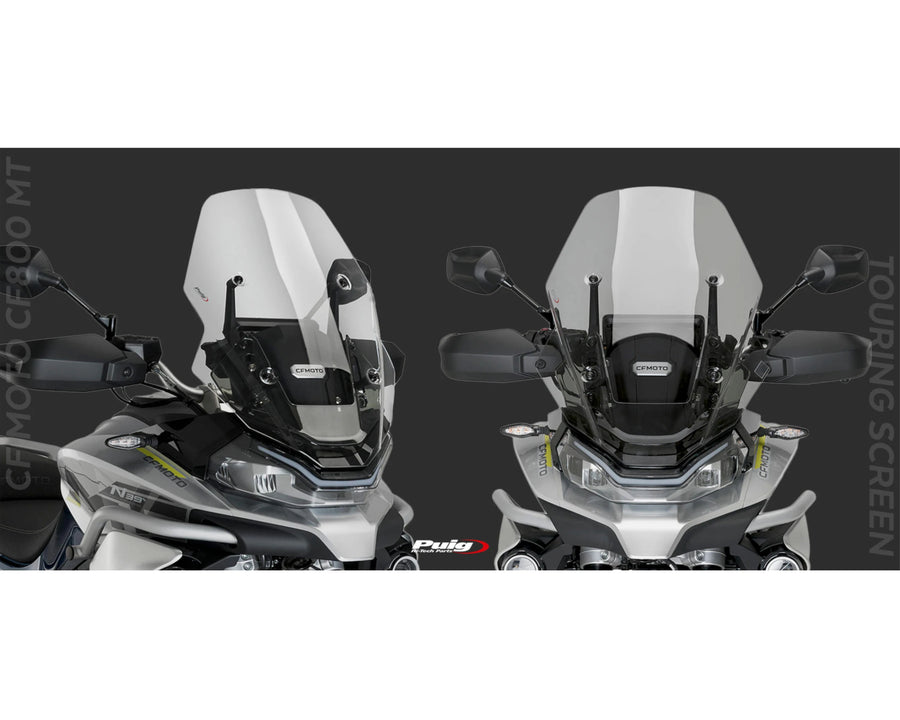CFMOTO 800MT EXPLORE [2025] – Turskjerm – Gjennomsiktig