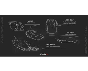 YAMAHA TRACER 9 Y-AMT [2025] – Engine Guard – Svart - 0