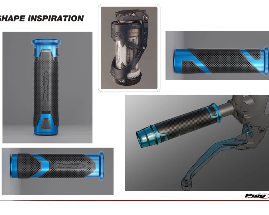 KAWASAKI Z 125 [2025] – Revving Grips – Svart