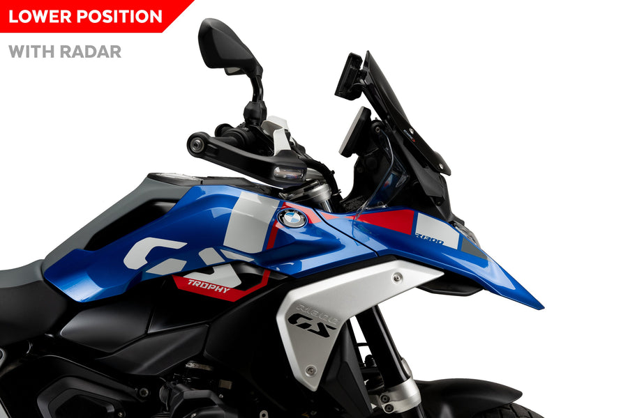 BMW R 1300 GS TROPHY [2025] – sportsskjerm – svart