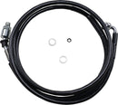 harley davidson fltr [DRAG SPECIALTIES] - Hydraulisk clutchlinje i rustfritt stål-1