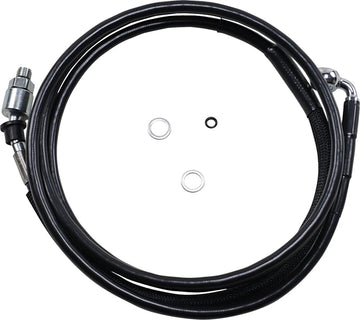 harley davidson fltr [DRAG SPECIALTIES] - Hydraulisk clutchlinje i rustfritt stål