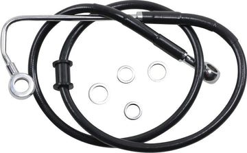 harley davidson flstc [DRAG SPECIALTIES] - Forlenget bremselinje i rustfritt stål