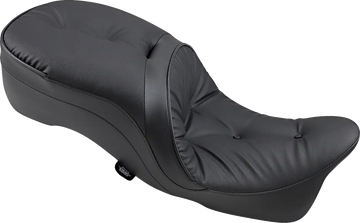 harley davidson touring [DRAG SPECIALTIES] – 2-delt skinnsete, ryggstøtte kompatibel, touring