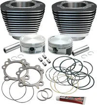Harley-Davidson FXRC 1340 Low Glide Custom [1986-1987] - Zylinder- und Kolbensatz – Oberfläche: Wrinkle Black – Bild 6