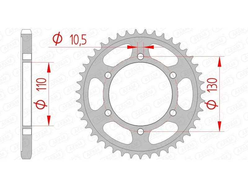 Suzuki Katana Yoshimura 1000 [2020-2021] - Kettenkit 525 XHR4 - 17/44-116 - Standard Kettenrad Stahl