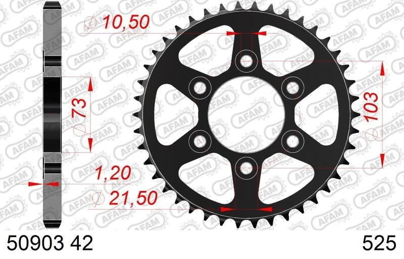 Ducati Multistrada V4 Rally [2023-2025] - Kettenkit 525 XHR4 - 16/42-124 - Standard Kettenrad Stahl