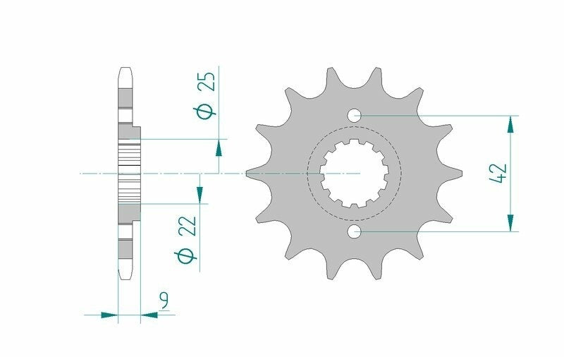 Kawasaki Z 7 Hybrid [2024-2026] - Kettenkit 520 XSR4 - 14/43-122 - Standard Kettenrad Stahl