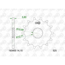CF Moto 675 NK [2025-2026] - Kettenkit 520 XSR4 - 15/48-114 - Standard Kettenrad Stahl