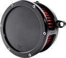 Harley-Davidson FXBR 1923 Softail Breakout 117 [2026] - BA Luftfilterkit – Oberfläche: Schwarz, Rot – Bild 1