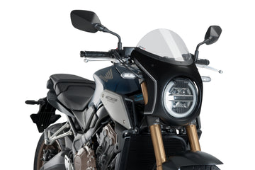 HONDA CB 650 R NEO SPORTS CAFE [2023] – Retro kåpeskjerm – Gjennomsiktig - 0