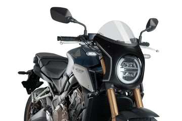 HONDA CB 650 R NEO SPORTS CAFE [2023] – Retro kåpeskjerm – Gjennomsiktig