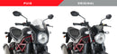 SUZUKI SV 650 [2025] – Retro Fairing Screen – Svart-1