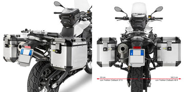 BMW F 700 GS [2013-2017] - Bagasjehylle for Trekker Outback