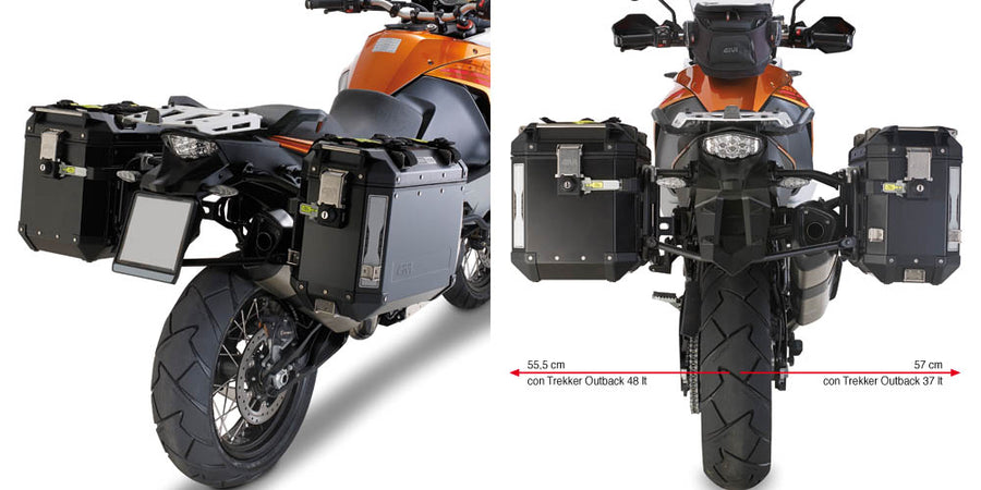 KTM 1050 ADVENTURE [2015-2016] - Bagasjehylle for Trekker Outback