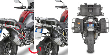 BMW R 1200 GS ADVENTURE [2014-2018] - Sideveskeholder med hurtigutløser