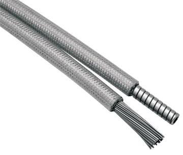 harley davidson flstc [MOTION PRO] – Armor Coat flettet rustfritt stål clutchkabel - 0