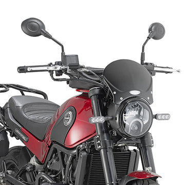 ROYAL ENFIELD SCRAM [2022] - Universal frontrute laget av svart anodisert
