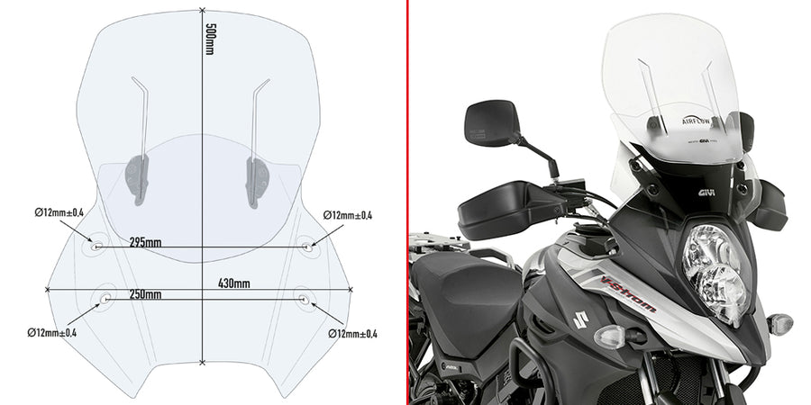 SUZUKI DL 650 V STROM [2017-2023] - Frontrute