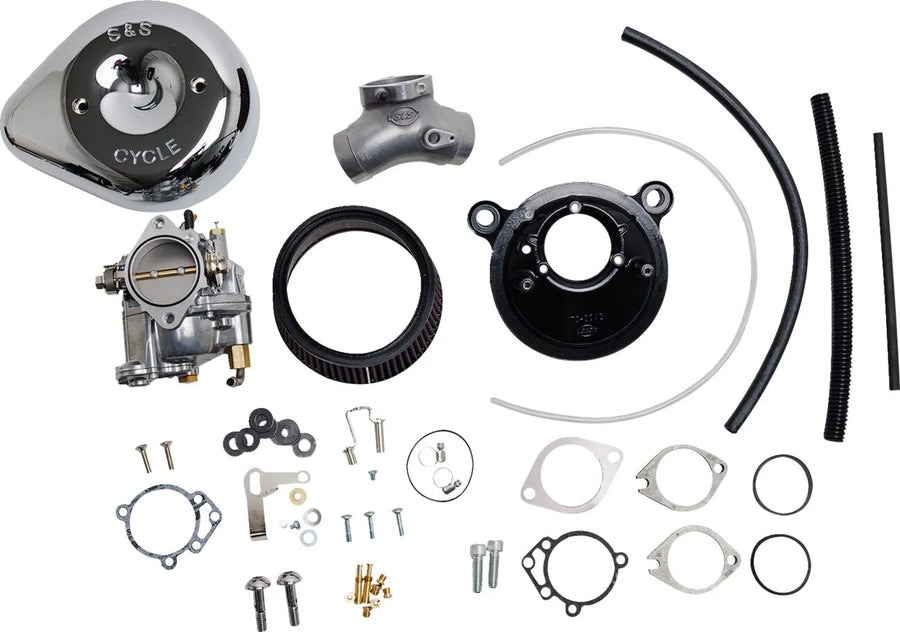 Harley-Davidson FXSTS 1450 Softail Springer [2004-2005] - Super E Vergaser mit Stealth Luftfilter-Kit – Bild 1