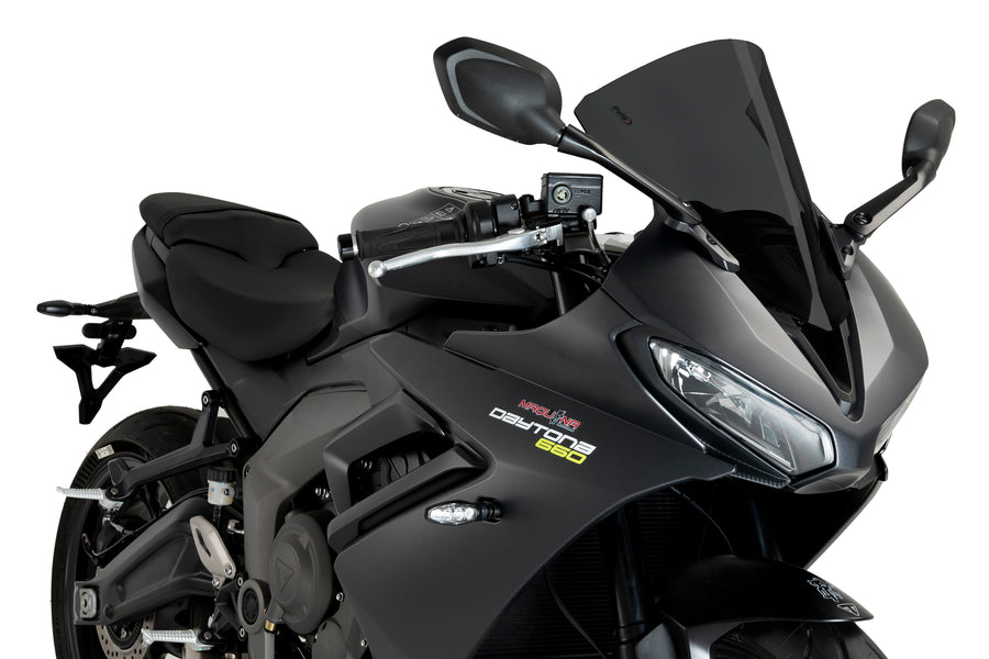 TRIUMPH DAYTONA 660 [2025] – R-Racer-skjerm – Svart