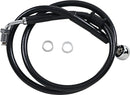 harley davidson flde [DRAG SPECIALTIES] - Forlenget bremselinje i rustfritt stål-1
