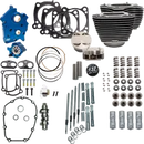 Harley-Davidson FLHFB 1868 Electra Glide Highway King 114 [2023] - 132" Power Package Motorleistungs-Kit – Oberfläche: Schwarz, Hervorgehobene Lamellen – Bild 10
