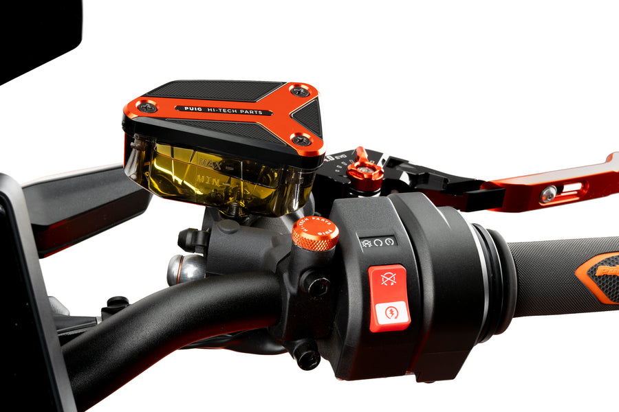 KTM 990 DUKE R [2025] – Front bremsevæskebeholderlokk – svart