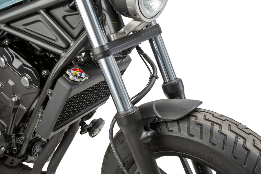 HONDA CMX 500 REBEL SE [2025] – FRONTSKJERM AV frest metallplate – Svart