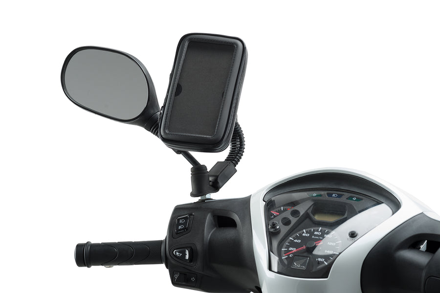 SYM SYMPHONY SR 50 [2025] – Mobiltelefonholder og beskyttelsesveske – Svart