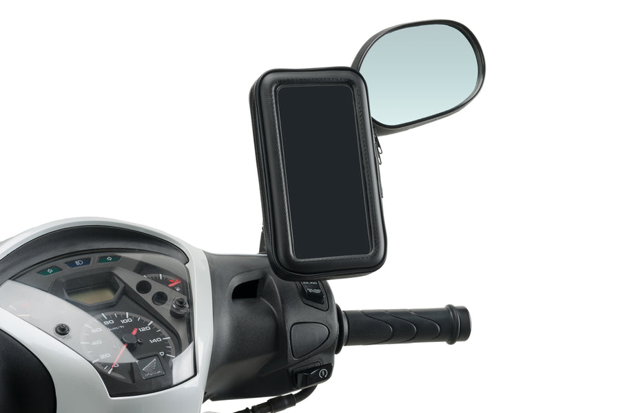 SYM SYMPHONY SR 50 [2025] – Mobiltelefonholder og beskyttelsesveske – Svart